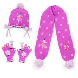 Kidorable Knit Hat, Scarf and Glove Set